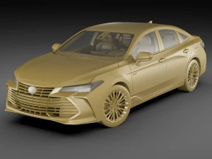 toyota avalon hybrid 2019 3D Model