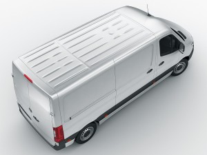 mercedes sprinter 2018 standard roof 3D 모델
