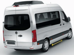 mercedes sprinter tourer 2018 high roof 3D Model