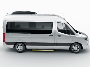 mercedes sprinter tourer 2018 high roof Model 3D