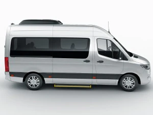 mercedes sprinter tourer 2018 high roof 3D Model
