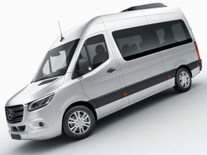 mercedes sprinter tourer 2018 high roof 3D Model