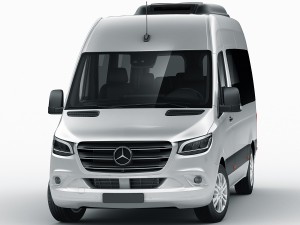 mercedes sprinter tourer 2018 high roof Model 3D