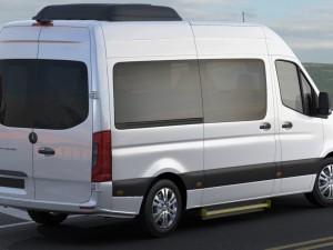 mercedes sprinter tourer 2018 high roof Model 3D