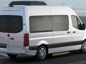 mercedes sprinter tourer 2018 high roof 3D Model