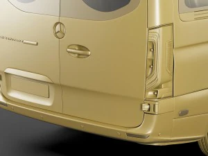 mercedes sprinter tourer 2018 high roof 3D Model