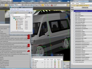 mercedes sprinter tourer 2018 high roof Model 3D