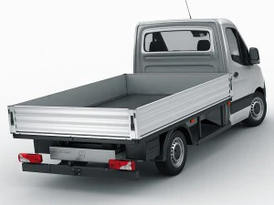 mercedes sprinter 2018 pickup 3D Model