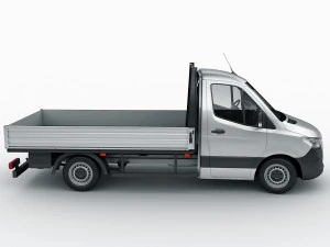mercedes sprinter 2018 pickup 3D Model