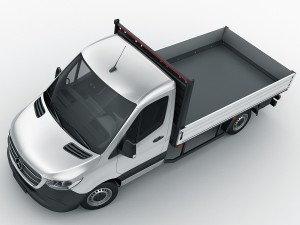 mercedes sprinter 2018 pickup Model 3D