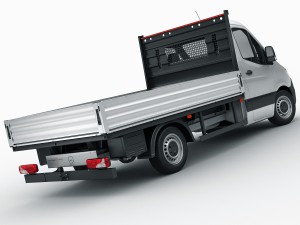 mercedes sprinter 2018 pickup Model 3D