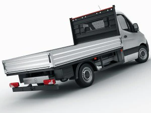 mercedes sprinter 2018 pickup 3D Model