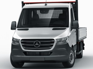 mercedes sprinter 2018 pickup Model 3D