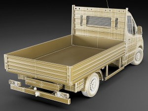 mercedes sprinter 2018 pickup Model 3D