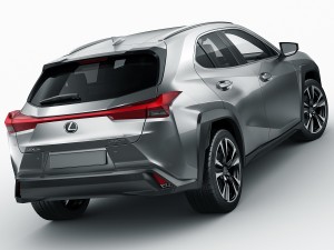 lexus ux 2019 Modèle 3D