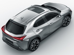 lexus ux 2019 Modèle 3D