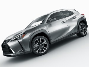 lexus ux 2019 Modèle 3D