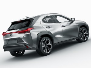 lexus ux 2019 Modèle 3D