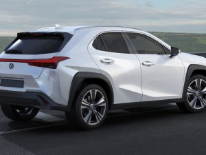 lexus ux 2019 Modèle 3D