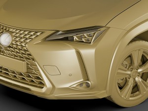 lexus ux 2019 Modèle 3D