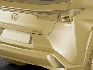 lexus ux 2019 Modèle 3D