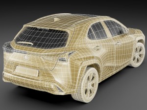 lexus ux 2019 Modèle 3D