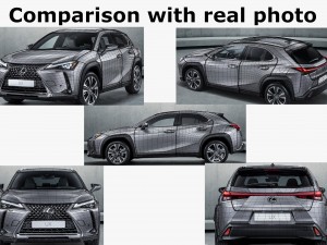 lexus ux 2019 Modèle 3D