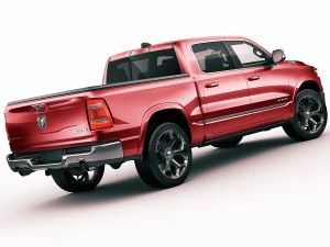 ram 1500 limited 2019 3D Model