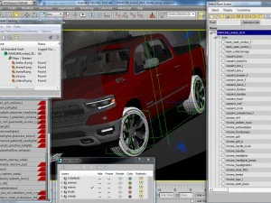 ram 1500 limited 2019 3D Model
