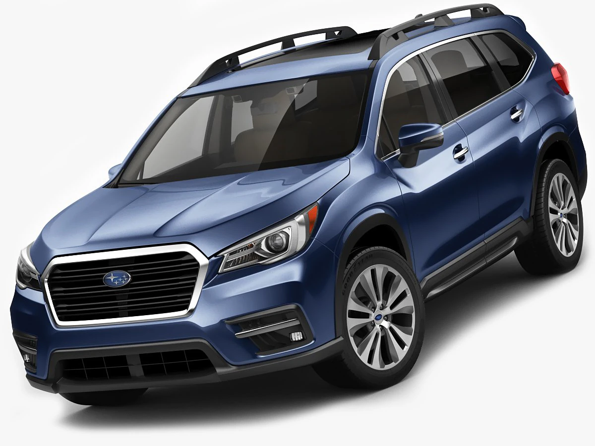 subaru ascent 2019 3D Model .c4d .max .obj .3ds .fbx .stl .blend