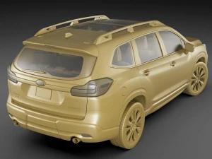 subaru ascent 2019 3D Model