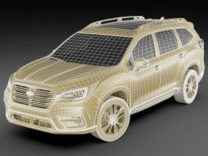 subaru ascent 2019 3D Model