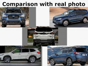 subaru ascent 2019 3D Model