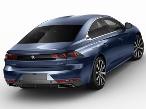peugeot 508 gt and allure 3Dモデル