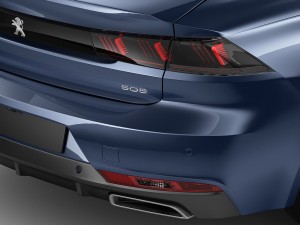 peugeot 508 gt and allure 3Dモデル