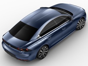 peugeot 508 gt and allure 3Dモデル