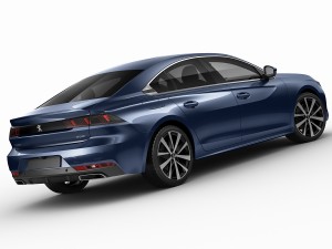 peugeot 508 gt and allure 3Dモデル