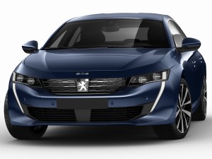 peugeot 508 gt and allure 3Dモデル