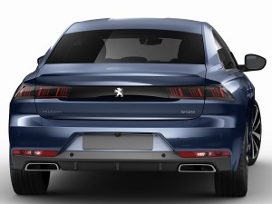 peugeot 508 gt and allure 3Dモデル