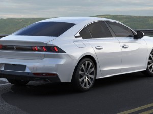 peugeot 508 gt and allure 3Dモデル