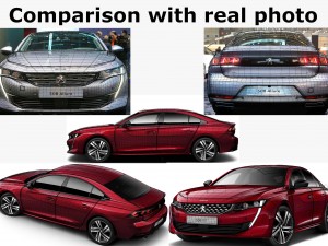 peugeot 508 gt and allure 3Dモデル