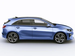 kia ceed 2019 3D Model