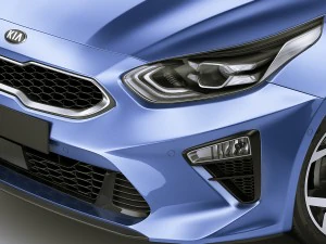 kia ceed 2019 3D Model