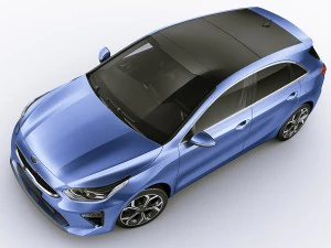kia ceed 2019 3D Model