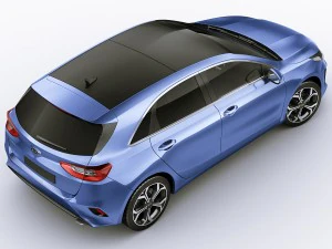 kia ceed 2019 3D Model