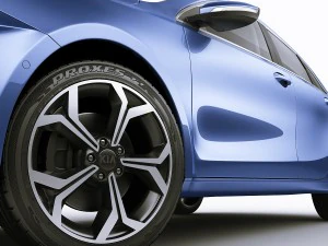 kia ceed 2019 3D Model