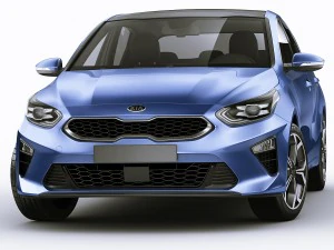 kia ceed 2019 3D Model