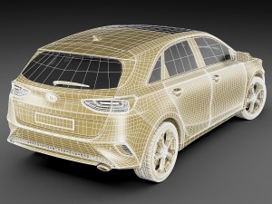 kia ceed 2019 3D 모델