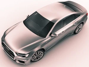 audi a6 2019 s-line 3D Model
