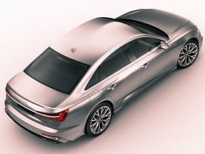 audi a6 2019 s-line 3D मॉडल